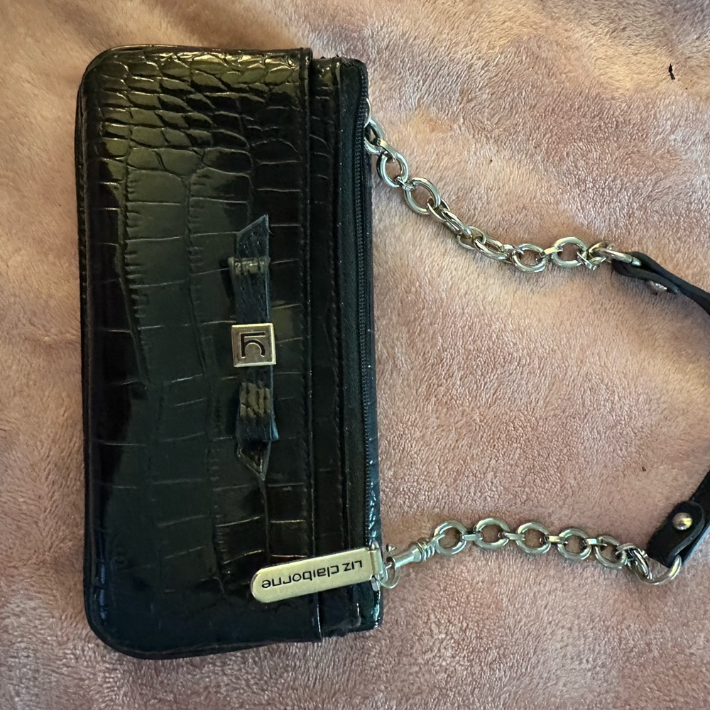 Little black purse. Date nite, out and about, doing errands.